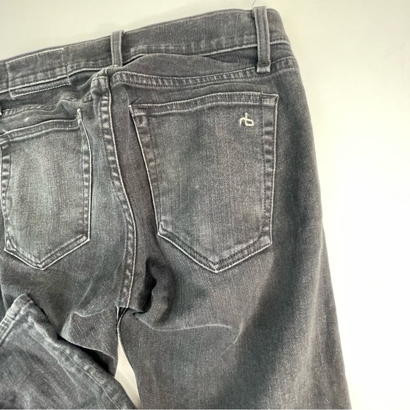 Rag & Bone Fit 1 Extra Slim Skinny Fit Black Authentic Stretch Jean - Picture 13 of 17